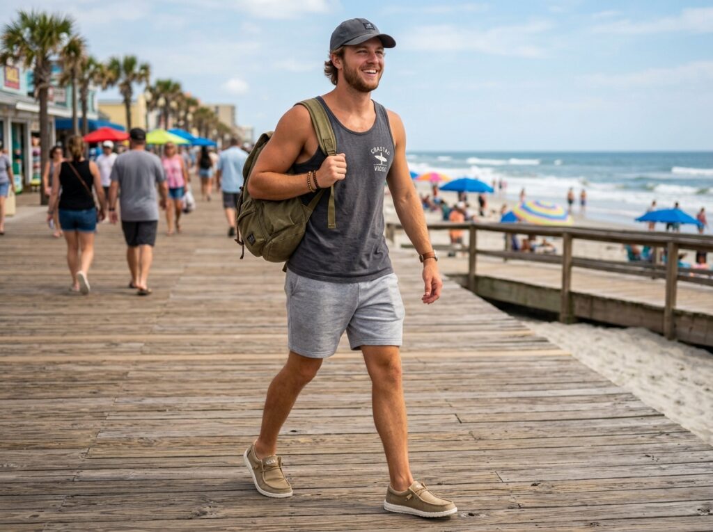 Wally Shoes With Shorts Tank Top